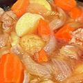 9689sora's cooksnap of when they made 新じゃが新玉で!豚ばら肉の肉じゃが.