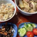 fyasu's cooksnap of when they made 鴨肉のけんちん汁.