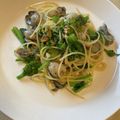 ピーナッツ子♪'s cooksnap of when they made 本格パスタ!牡蠣と菜の花アーリオオーリオ.