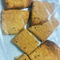 バナナプリン♡'s cooksnap of when they made 粉なし♪袋ひとつで作る簡単おからクッキー.