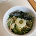 lil＿＿'s cooksnap of when they made 基本の酢の物☆まろやか味きゅうりとわかめ.