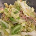 クックQB4C2S☆'s cooksnap of when they made 抱えて食べたい♪にんにくツナキャベツ.