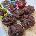 クック5Z6NYO☆'s cooksnap of when they made ホットケーキミックスで簡単チョコマフィン.