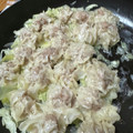 Robinysk's cooksnap of when they made 世界一簡単！手汚れず！本格フライパン焼売.