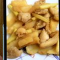 ゃゃッキりん梵's cooksnap of when they made 新じゃが・アスパラ・鶏肉の味噌バター.
