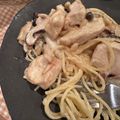 Maryjo's cooksnap of when they made キャベツと鳥胸肉のレモンクリームパスタ.