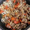 ネコノイオリ's cooksnap of when they made れんこんのきんぴら✨花粉症に効くれんこん.