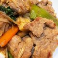 zouko88's cooksnap of when they made 豚ヒレ肉とキノコのにんにく黒酢炒め.