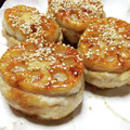 who‐ka's cooksnap of when they made れんこんのはさみ照り焼き.
