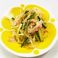 あっこ姉's cooksnap of when they made 簡単副菜☆もやし胡瓜ハムのサラダ?和え物.