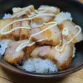 まーく71's cooksnap of when they made チャーシューの丼.