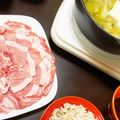 ozameg's cooksnap of when they made 手早く！豚バラしゃぶしゃぶ肉の水炊き。.