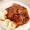 seacomet's cooksnap of when they made バナナと卵だけで! パンケーキ.