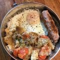 Ruriluru's cooksnap of when they made 肉じゃがリメイクグラタン☆.