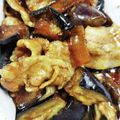 しーくれっと・らいふ's cooksnap of when they made 月見豚ナス丼！ピリ辛ナス味噌炒め♪簡単.