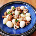 やなぎだまこ's cooksnap of when they made うずらの卵とマッシュルームのバター炒め.