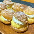 ごしゅ子's cooksnap of when they made 米粉で作るシュークリーム。.