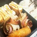 maaa。's cooksnap of when they made ちくわのベーコン巻き.