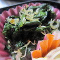 えみんちゅ＊'s cooksnap of when they made ほうれん草とじゃこのにんにく炒め.