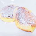 茶太郎ラッシュ･ω･'s cooksnap of when they made メレンゲだけでふわふわ！スフレパンケーキ.