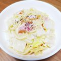 ＊なぁ＊'s cooksnap of when they made ベーコンと白菜のワンポットパスタ.
