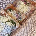 tikariri's cooksnap of when they made 《冷凍保存OK》いつもの☆ピザトースト.