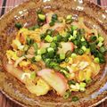 あーこ姐's cooksnap of when they made 玉葱と蒲鉾の卵とじ.