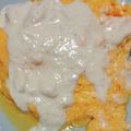 Pipico8113's cooksnap of when they made ブルーチーズ入り酒粕クリームグラタン.