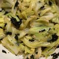 コアツコあきてぃー's cooksnap of when they made キャベツ＊大量消費＊海苔和え＊簡単.