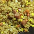 あとむクンのママ's cooksnap of when they made 美味しい♡マヨカレーチャーハン♡.