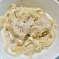 升田さん's cooksnap of when they made 鶏もも肉のやわらかソテー♡クリームソース.