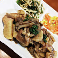 まいっちんぐ！'s cooksnap of when they made ご飯進む！鶏肉と長芋と舞茸のガリバタ醤油.