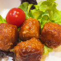 姐御♪'s cooksnap of when they made 揚げないミートボール【冷凍作り置き】.