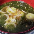 hozunyam's cooksnap of when they made 元魚屋が教える！生青のりの味噌汁.