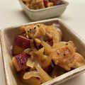 まじゅじゅ's cooksnap of when they made サツマイモと鶏肉の甘酢醤油バター炒め.