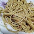 yikar1's cooksnap of when they made 一人暮らしの味方♪簡単おかかパスタ.