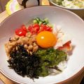 momナナ's cooksnap of when they made 簡単!!混ぜるだけ!!ネバネバサラダ♡.