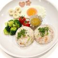 悠LOVE航's cooksnap of when they made 朝ご飯5分ワンプレート♥簡単朝食メニュー.