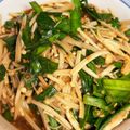 ポムポムポヨコ's cooksnap of when they made レンジで超簡単！ニラとえのきのごま和え☆.