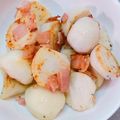 茶太郎ラッシュ･ω･'s cooksnap of when they made お弁当にも！里芋のガーリックソテー.