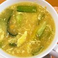 Ｎよんよん's cooksnap of when they made チンゲン菜とふわふわ卵の中華スープ.