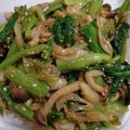 ライチ好き好き's cooksnap of when they made 簡単もう一品♫小松菜と長ねぎの胡麻和え.