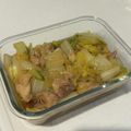 きゃめ☻'s cooksnap of when they made 鶏肉と白菜のオイスターソース炒め.