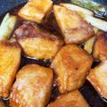 くまっぷ's cooksnap of when they made ぶりと白ネギの甘辛ガーリック照り焼き.