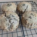 クックMVXCM0☆'s cooksnap of when they made +ほうじ茶とあんこのスコーンクッキー+.