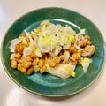 azbjbn's cooksnap of when they made 簡単！美味しい♪ネギ納豆餅.