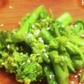 私市ビッキーズ津門巳's cooksnap of when they made 菜の花お浸し.