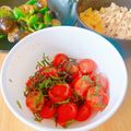 プー♡'s cooksnap of when they made 簡単♪♪サッパリ！トマトのシソ昆布和え.