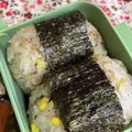 クック49L4Ho☆'s cooksnap of when they made パパッと簡単☆ふりかけ粉チーズおにぎり.