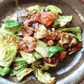 花時計咲いた's cooksnap of when they made あっち向いてホイコーロー♪.